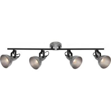 Briloner 2049-044 - Strahler RETRO 4xE14/40W/230V grau