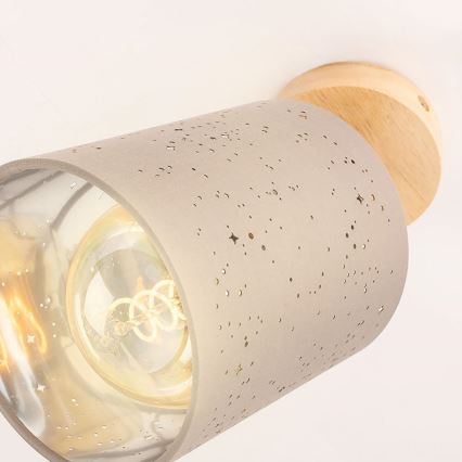 Briloner 2078-011 - Wandstrahler SPOTLIGHT 1xE27/25W/230V beige