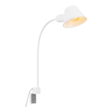 Briloner 2079-016 - Flexible Wandleuchte 1xE27/10W/230V weiß