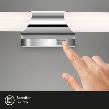 Briloner 2111-118 - LED-Badezimmer-Wandleuchte SPLASH LED/11W/230V IP44