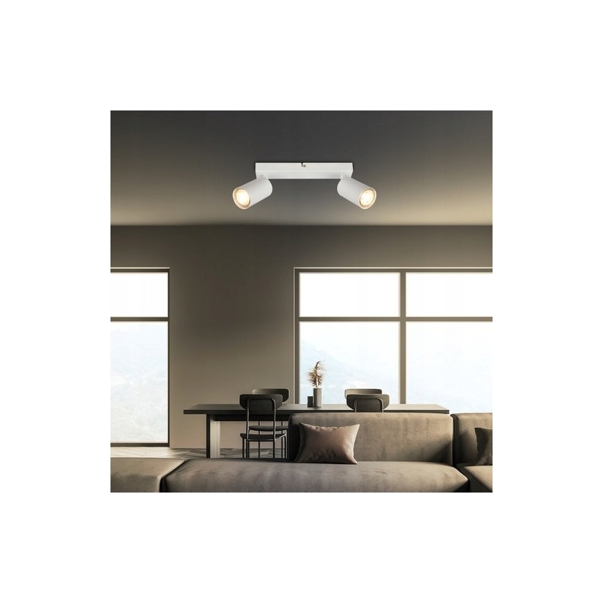 Briloner 2172-026 - Spot-Leuchte SPOT 2xGU10/9W/230V weiß
