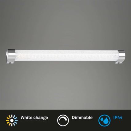 Briloner 2243-018 - Dimmbare LED-Badezimmer-Spiegelbeleuchtung COOL&COSY LED/8W/230V 2700/4000K IP44