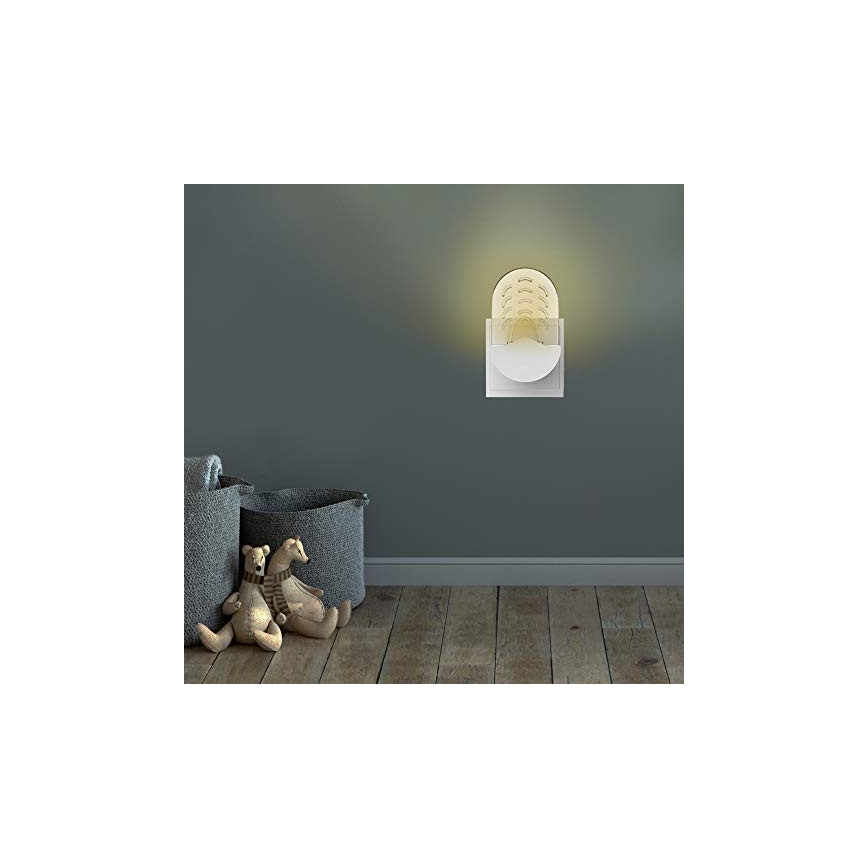 Briloner 2284-016 - LED Kinderlampe in die Steckdose NIGHT 1xLED/0,5W/230V