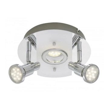 Briloner 2292-038 - LED Einbauleuchte SPLASH 2xGU10/3W/230V + 1xLED/5W