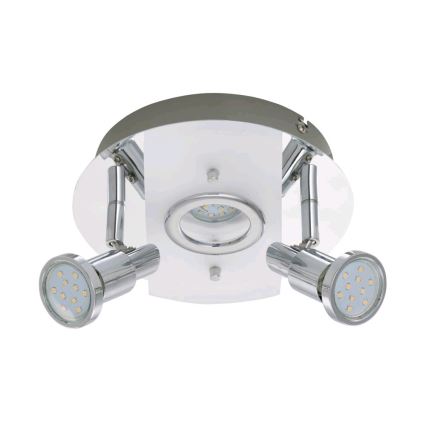 Briloner 2292-038 - LED Einbauleuchte SPLASH 2xGU10/3W/230V + 1xLED/5W