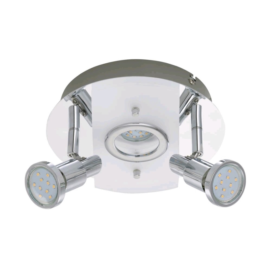 Briloner 2292-038 - LED Einbauleuchte SPLASH 2xGU10/3W/230V + 1xLED/5W