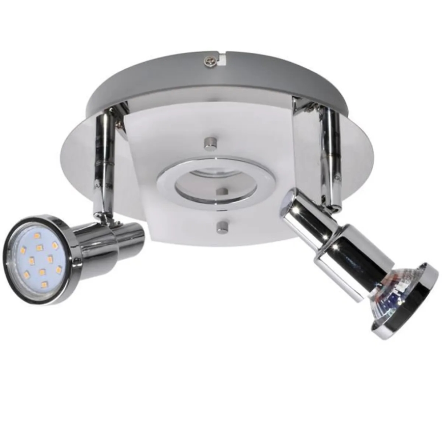 Briloner 2292-038 - LED Einbauleuchte SPLASH 2xGU10/3W/230V + 1xLED/5W