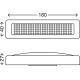 Briloner 2689-034 - LED-Touch-Orientierungslicht LERO LED/0,18W/3xAAA silbern