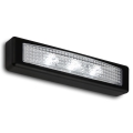 Briloner 2689-035 - LED-Touch-Orientierungslicht LERO LED/0,18W/3xAAA schwarz