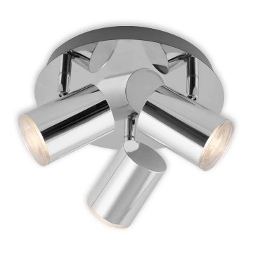 Briloner 2731-038 - Deckenstrahler CUP 3xGU10/5W/230V glänzender Chrom
