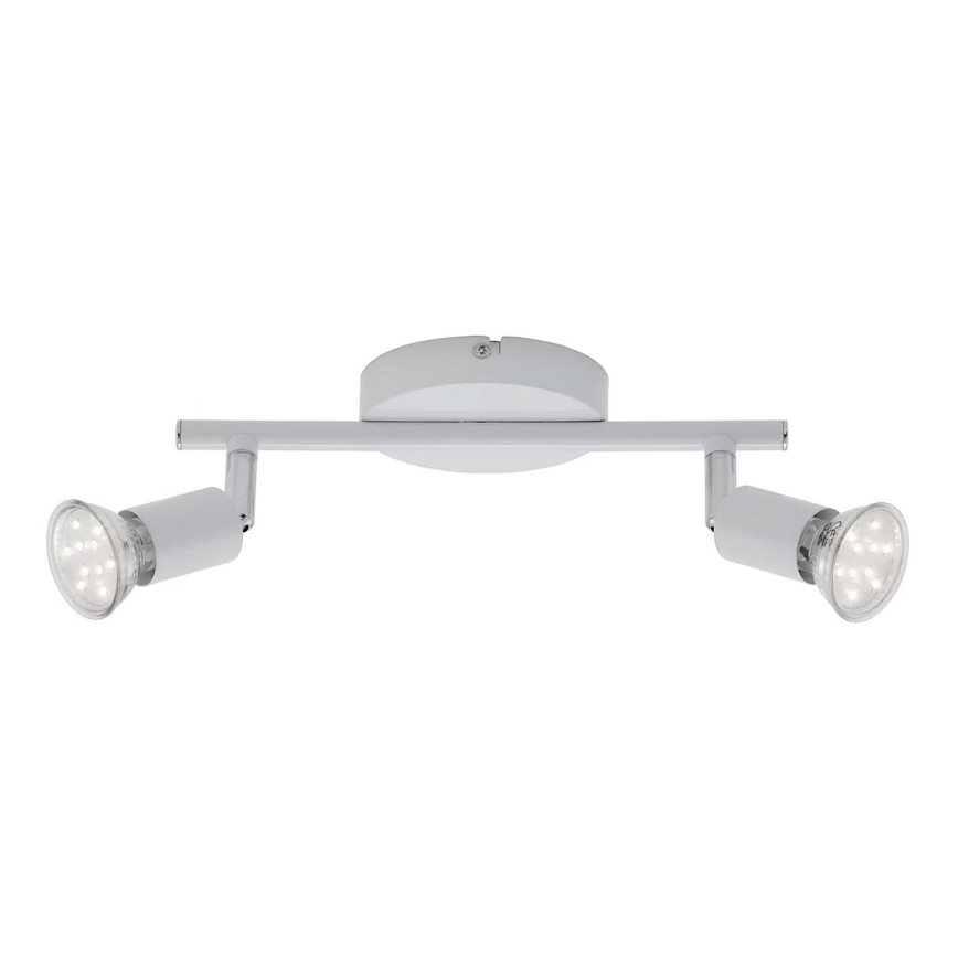 Briloner 2767-026 - LED-Strahler 2xGU10/6W/230V weiß