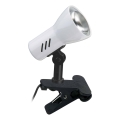 Briloner 2794/016P - Klemmleuchte 1xE14/40W/230V schwarz/weiß