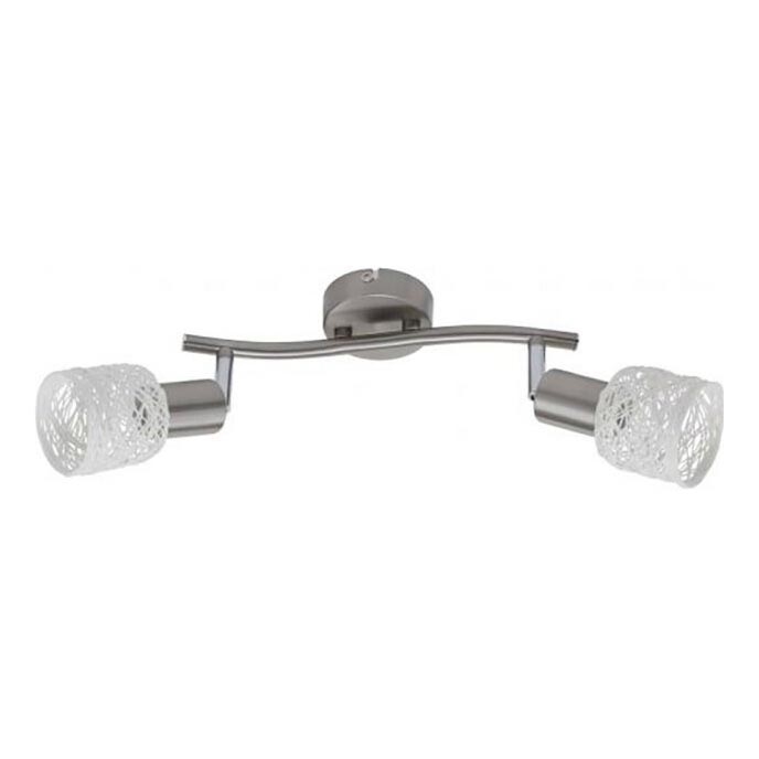 Briloner 2826-022 - Strahler SPOT 2xE14/6W/230V matt Chrom