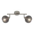 Briloner 2852- 026 - Strahler RETRO 2xE14/5,5W/230V Gummibaum