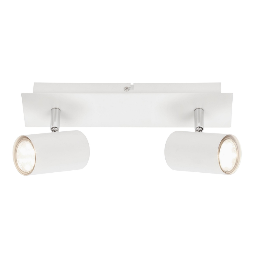Briloner 2857-026 - Strahler SPOT 2xGU10/40W/230V weiß