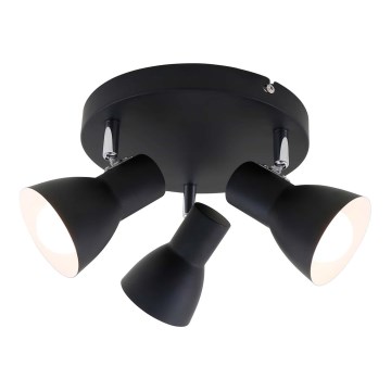 Briloner 2860-035 - Spotleuchte CUP 3xE14/25W/230V schwarz