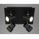 Briloner 2861-045 - LED-Strahler SPOT 4xGU10/5W/230V schwarz