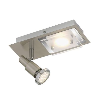 Briloner 2879-022 - LED Deckenleuchte COMBINATA 1xGU10/3W + LED/5W/230V