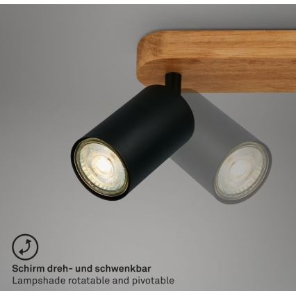 Briloner 2922-025 - Strahler SPOT 2xGU10/9W/230V
