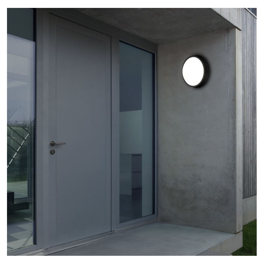 Briloner 3018-015 - Outdoor-LED-Deckenleuchte HAGEN LED/24W/230V IP44 schwarz