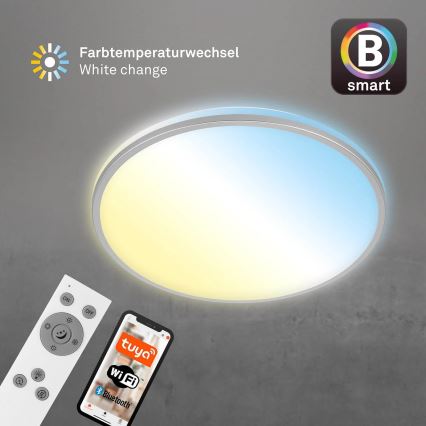 Briloner 3065-014 - LED-dimmbare Deckenleuchte IVY LED/42W/230V Wi-Fi Tuya Ø 49 cm + Fernbedienung