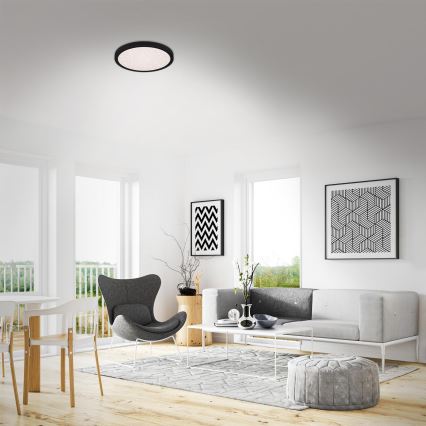 Briloner 3071-015 - LED-Deckenleuchte RUNA LED/24W/230V schwarz