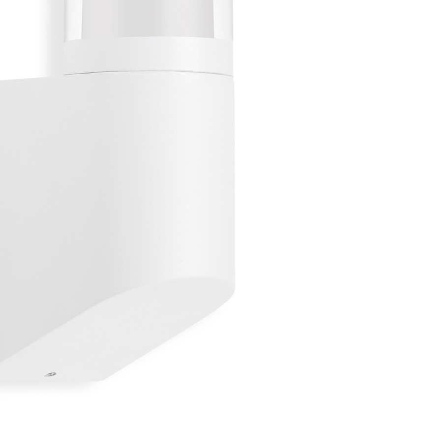 Briloner 311306TF - LED-Wandleuchte für den Außenbereich LED/8W/230V 4000K IP44 weiß