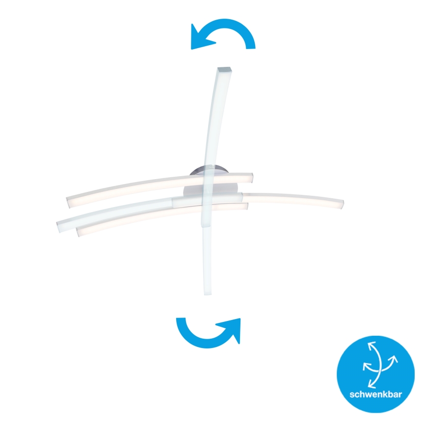 Briloner 3188039 - LED-Aufbauleuchte GO 3xLED/18W/230V