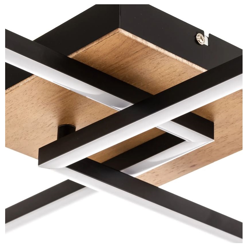 Briloner 3210-014 - Dimmbare LED-Deckenleuchte FRAME 2xLED/11W/230V braun