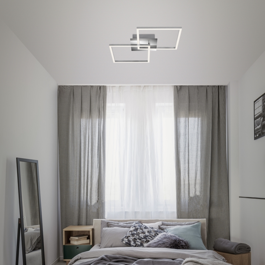 Briloner 3210-018 - LED dimmbare Deckenleuchte FRAME 2xLED/11W/230V