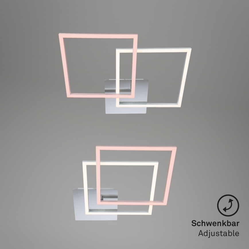 Briloner 3210-018 - LED dimmbare Deckenleuchte FRAME 2xLED/11W/230V