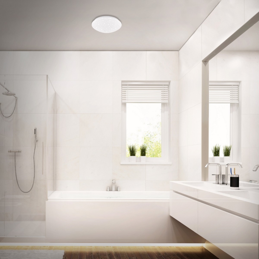 Briloner 3360-016 - LED-Deckenleuchte für das Badezimmer STARRY SKY LED/12W/230V IP44