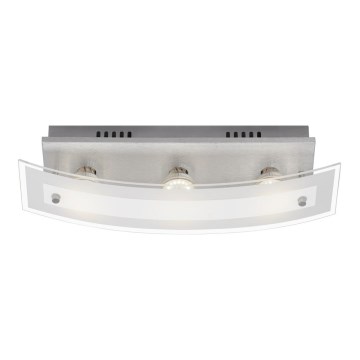 Briloner 3364-039 - LED Dimmbare Deckenleuchte BENTANA 3xGU10/5W/230V