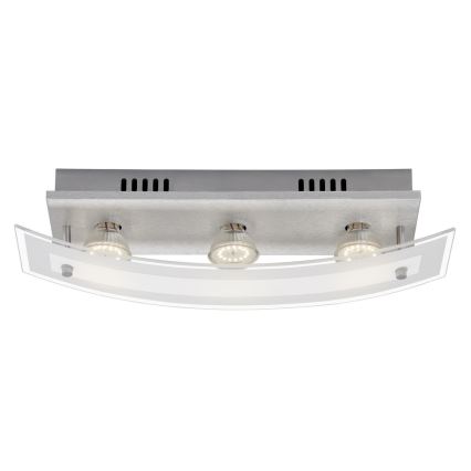 Briloner 3364-039 - LED Dimmbare Deckenleuchte BENTANA 3xGU10/5W/230V