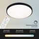 Briloner 3430-015 - Dimmbare LED-Deckenleuchte MANNY LED/48W/230V + Fernbedienung
