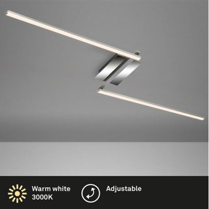 Briloner 3500-018 - LED-Aufbauleuchte STAFF 2xLED/6W/230V