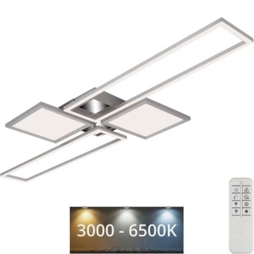 Briloner 3531-018 - Dimmbare LED-Deckenleuchte FRAME LED/50W/230V 3000-6500K + Fernbedienung
