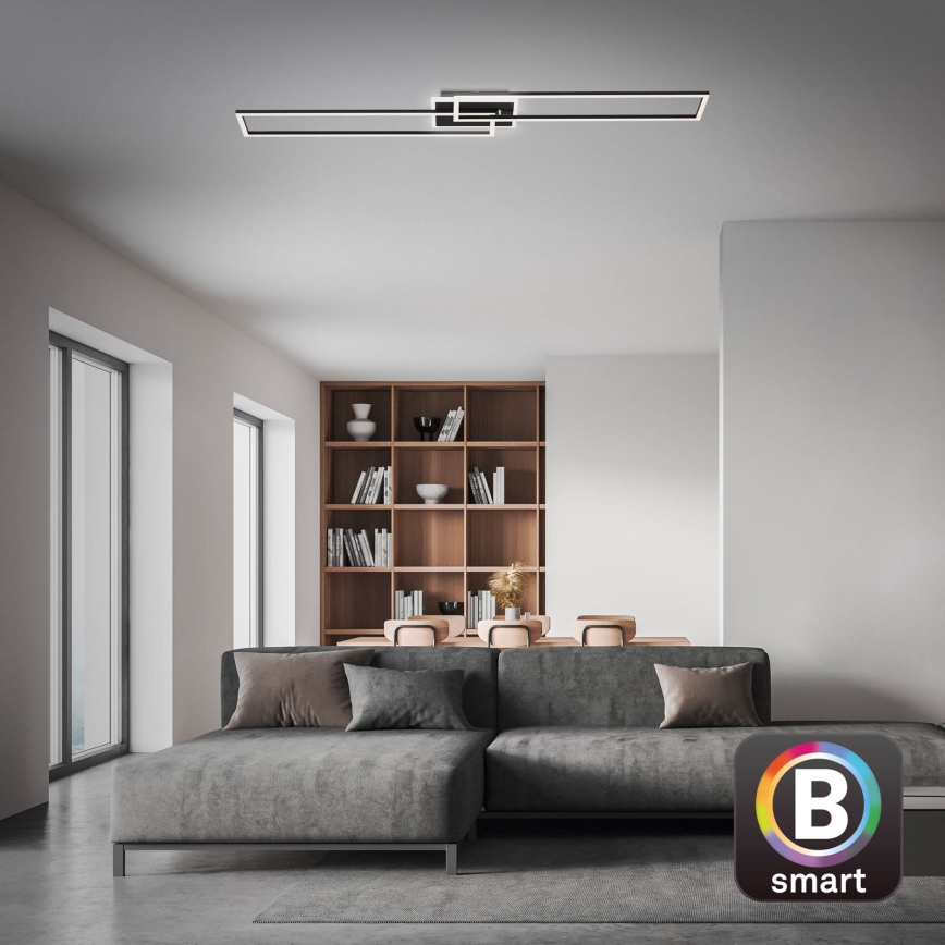 Briloner 3538-015 - Dimmbare LED-Hängeleuchte FRAME 2xLED/20W/230V 2700-6500K Wi-Fi Tuya + Fernbedienung