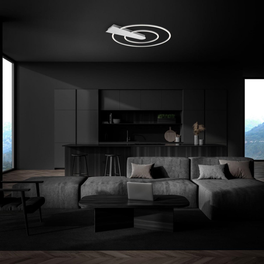 Briloner 3543-018 - Dimmbare LED-Deckenleuchte NICO LED/25W/230V matt Chrom