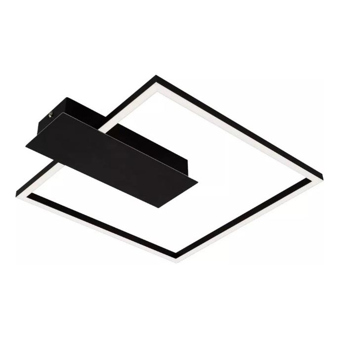 Briloner 3544-015 - Dimmbare LED-Deckenleuchte NICO LED/12W/230V schwarz