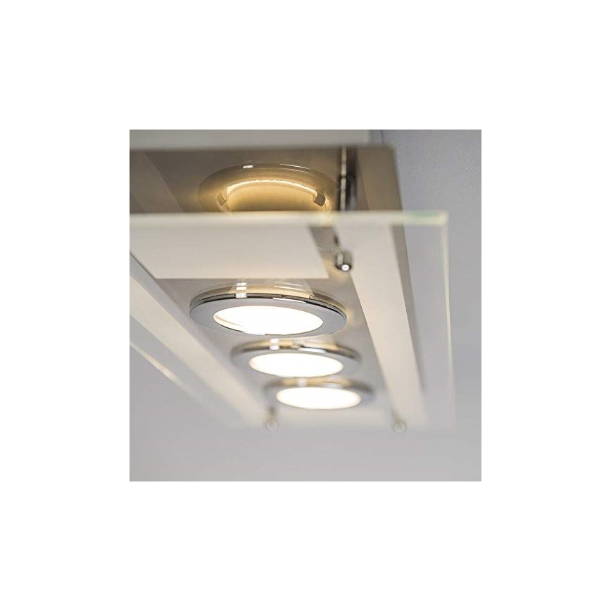 Briloner 3552-032 - LED Deckenleuchte PURISTA 3xLED/5W/230V
