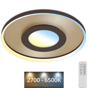 Briloner 3640017 - LED dimmbares Deckenleuchte FRAME LED/25W/230V 2700-6500K + Fernbedienung