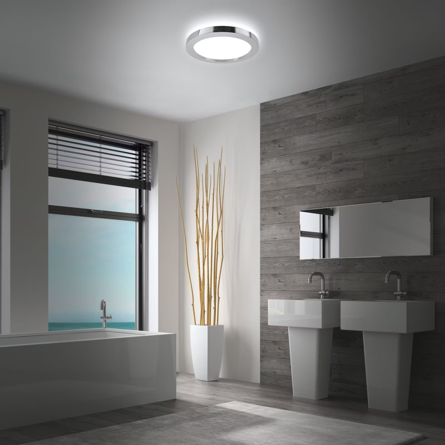 Briloner 3673-018 - LED-Deckenleuchte für Badezimmer SPLASH LED/28W/230V d 41 cm
