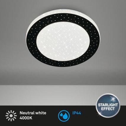 Briloner 3693-015 - LED-Deckenleuchte für Badezimmer LED/15W/230V IP44 4000K d 28 cm