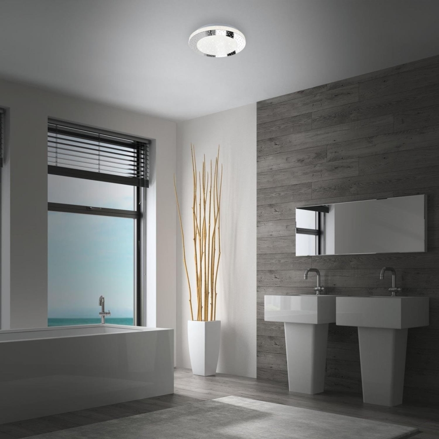 Briloner 3693-018 - LED-Deckenleuchte für Badezimmer LED/15W/230V IP44 4000K d 28 cm