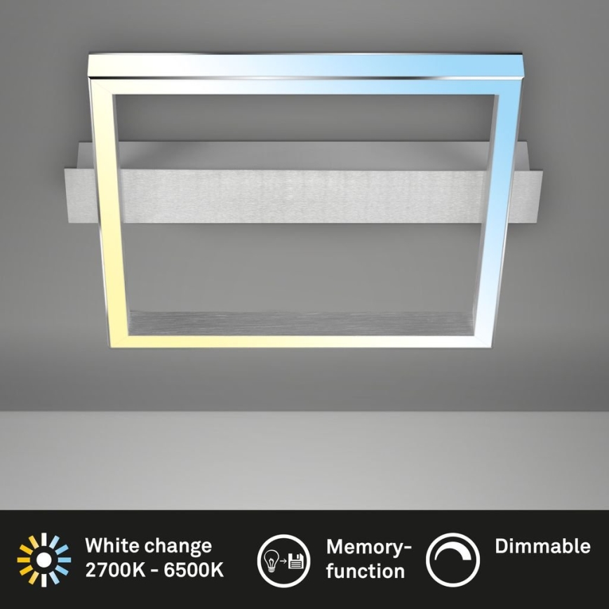 Briloner 3760-019 - LED-dimmbare Deckenleuchte FRAME LED/23W/230V 2700-6500K 42x36 cm + Fernbedienung