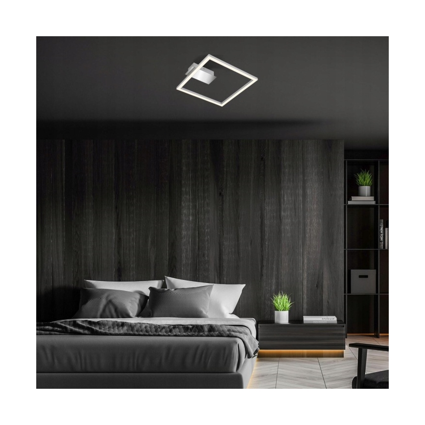 Briloner 3780-014 - LED Deckenleuchte FRAME LED/14W/230V 26,5x25 cm mattchrom