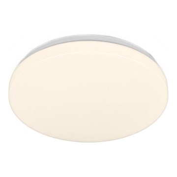 Briloner 3827-016 - LED-Deckenleuchte für Badezimmer mit Sensor WALK, 13 W/230 V, IP54, Ø 27 cm, weiß