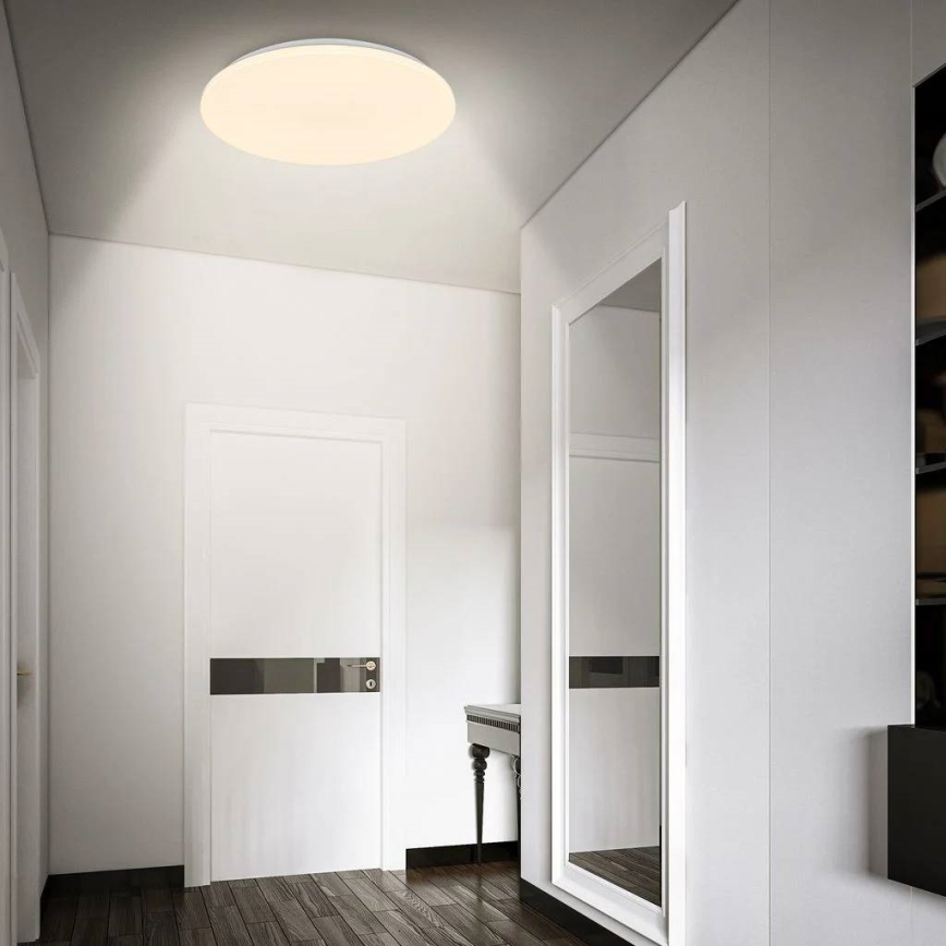 Briloner 3828-016 - LED-Badezimmer-Deckenleuchte mit Bewegungsmelder WALK LED/24W/230V IP54 Ø 35 cm weiß
