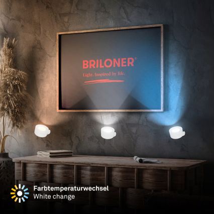 Briloner 3896016 - LED-dimmbare, wiederaufladbare Wandleuchte TARI LED/1,6W/5V 1500 mAh weiß